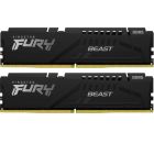 Модуль пам\'яті для комп\'ютера DDR5 16GB (2x8GB) 6000 MHz Beast Black EXPO Kingston Fury (ex.HyperX) (KF560C30BBEK2-16)