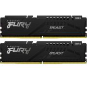 Модуль пам\'яті для комп\'ютера DDR5 16GB (2x8GB) 6000 MHz Beast Black EXPO Kingston Fury (ex.HyperX) (KF560C30BBEK2-16)