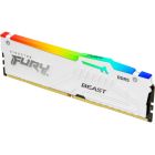 Модуль пам\'яті для комп\'ютера DDR5 32GB 6400 MHz Beast White RGB EXPO Kingston Fury (ex.HyperX) (KF564C32BWEA-32)