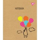 Зошит Yes А5 Sketch Animal Крафт 12 аркушів лінія (765070) (10 шт)