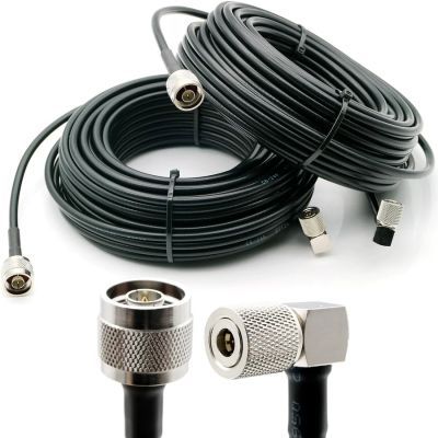 Кабель для дрона ALIENTECH CG240 для Deimox, QMA -N-type, 20 м, пара (CG240-Q-JW/N-JW-20)