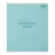 Зошит ZiBi предметний PASTEL 48 аркушів клітинка, англійська мова (ZB.1701-17)