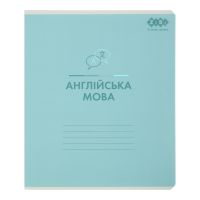 Зошит ZiBi предметний PASTEL 48 аркушів клітинка, англійська мова (ZB.1701-17)