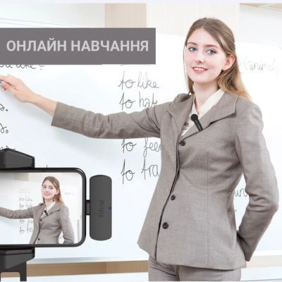 Мікрофон Fifine (M6) Wireless Black (M6)