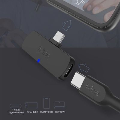 Мікрофон Fifine (M6) Wireless Black (M6)