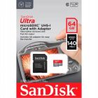 Карта пам\'яті SanDisk 64GB microSD Class 10 A1 R-140 (SDSQUAB-064G-GN6IA)