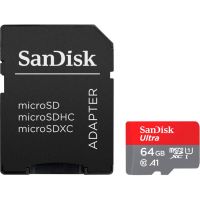 Карта пам\'яті SanDisk 64GB microSD Class 10 A1 R-140 (SDSQUAB-064G-GN6IA)