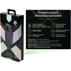 Батарея универсальная Vinga 20000 mAh 22.5W Display Black (VPBB2022)
