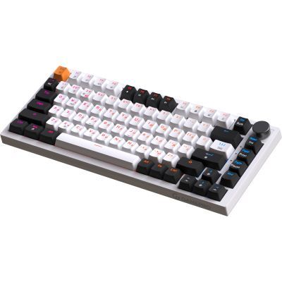 Клавиатура GamePro (MK160W) Hot-Swap Red Swich RGB USB UA White (MK160W)
