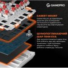 Клавиатура GamePro (MK160W) Hot-Swap Red Swich RGB USB UA White (MK160W)