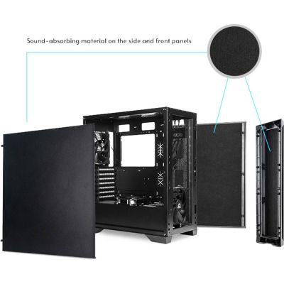 Корпус для ПК Chieftec APEX Q (GA-01B-Q-OP)