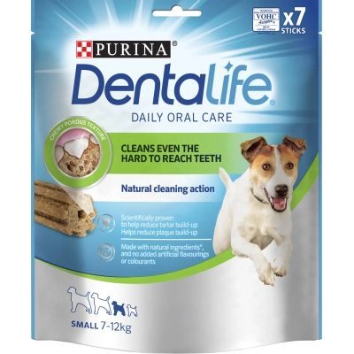 Лакомство для собак Purina DentaLife Small Для поддержания здоровья полости рта 115 г (8445291614550)