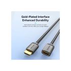 Кабель мультимедійний HDMI M to HDMI F 5.0m V2.0 4K60Hz Vention (AHCBJ)