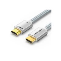 Кабель мультимедийный HDMI M to HDMI M 2.0m V2.1 8K60Hz silver Vention (ALCIH)
