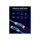 Кабель мультимедійний HDMI M to HDMI M 5.0m V2.0 4K60Hz Vention (AACBJ)