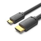 Кабель мультимедійний HDMI M to HDMI mini M 1.5m V2.0 4K60Hz Vention (AGHBG)