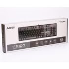 Клавіатура A4Tech FS100 RGB FS Switch USB Stone Black (4711421000567)