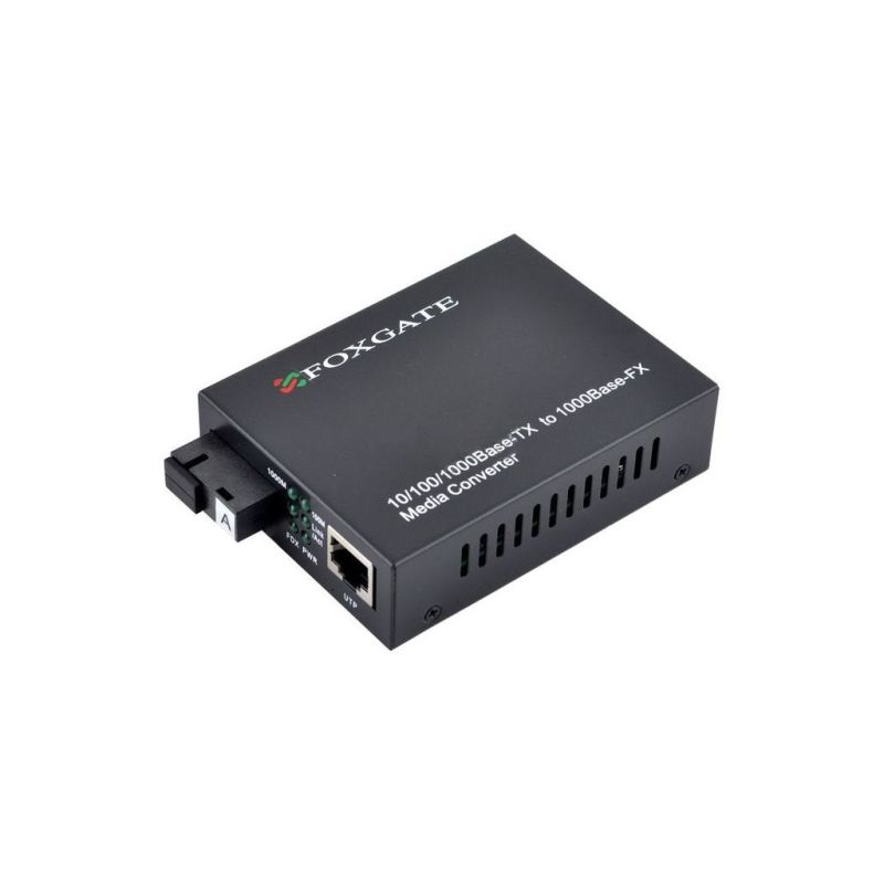 Медиаконвертер FoxGate (EC-Q-1G-1SM-1310nm-20-LFP)