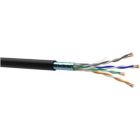 Кабель сетевой OK-Net FTP 305м, cat.5e patch внешний (F/UTP-cat.5Е-SL patch) (КГППЭ-ВП (100) 4*2*AWG26/7)