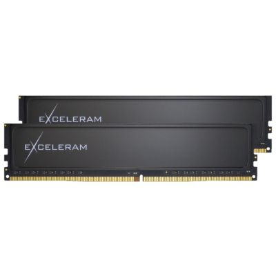 Модуль памяти для компьютера DDR4 16GB (2x8GB) 3200 MHz Black Sark eXceleram (ED4163222AD)