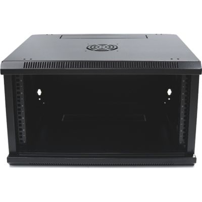Шкаф настенный Merlion 4U 19" 600*350*279 (Ш*Г*В)мм, black (MI3-6304 / 36526)