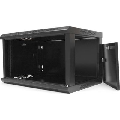 Шкаф настенный Merlion 4U 19" 600*350*279 (Ш*Г*В)мм, black (MI3-6304 / 36526)
