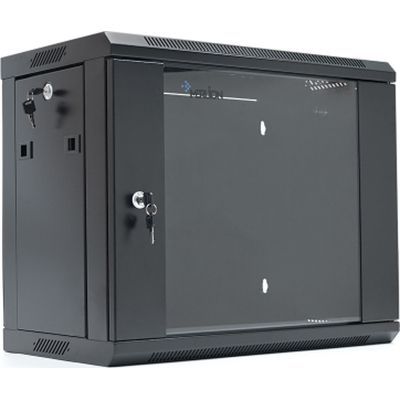 Шафа настінна Merlion 9U 19" 600*350*500 (Ш*Г*В)мм, black (MI3-6309 / 36528)