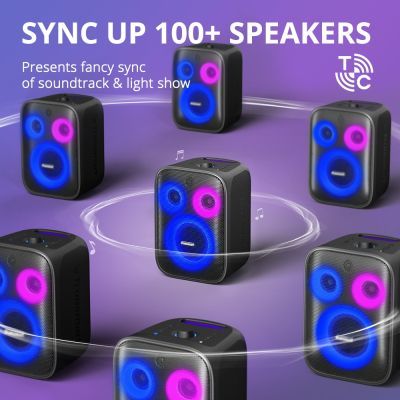 Акустическая система Tronsmart Halo 200 + 2 MIcs Black (968233)