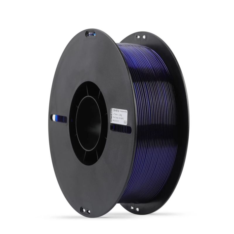 Пластик для 3D-принтера Creality PETG 1.75мм, transparent blue, 1кг (3301030036)