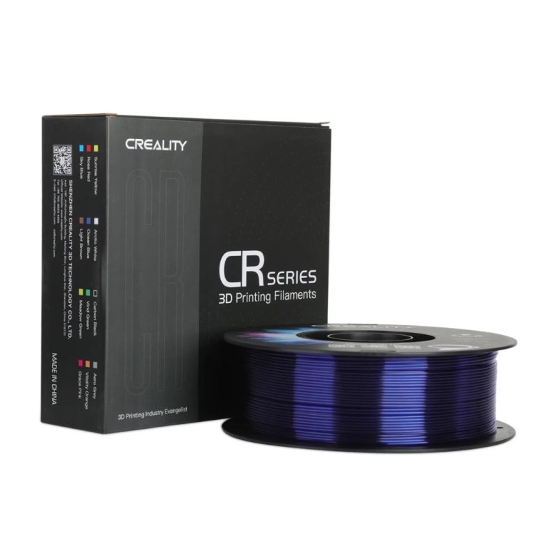 Пластик для 3D-принтера Creality PETG 1.75мм, transparent blue, 1кг (3301030036)