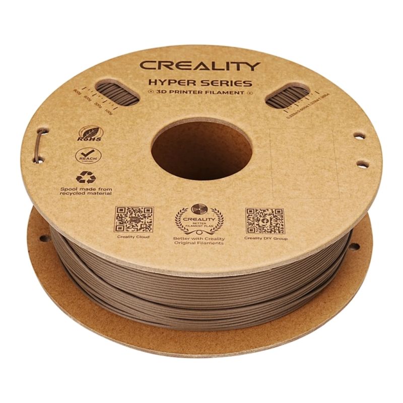 Пластик для 3D-принтера Creality PLA-CF 1кг, 1.75мм, grayish yellow (3301060017)