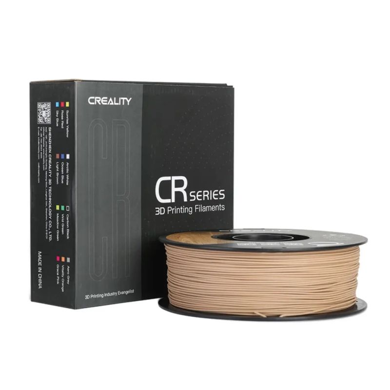 Пластик для 3D-принтера Creality PLA wood 1кг, 1.75мм, light brown (3301130001)