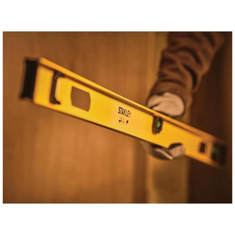 Уровень Stanley BASIC I-BEAM, 1200 мм, 3 капс. (0-42-076)