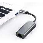 Адаптер USB-C to RJ45 Ethernet 1000Mbps Dynamode (DM-AD-GLAN-C)