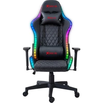 Крісло ігрове Xtrike ME Advanced Gaming Chair (GC-907) RGB Black/Red (GC-907)