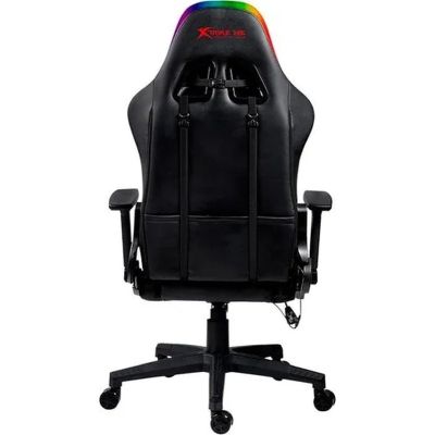 Крісло ігрове Xtrike ME Advanced Gaming Chair (GC-907) RGB Black/Red (GC-907)