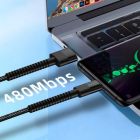 Дата кабель USB 2.0 AM to USB-C 1.0m 2.4А black ColorWay (CW-CBUC063-BK)