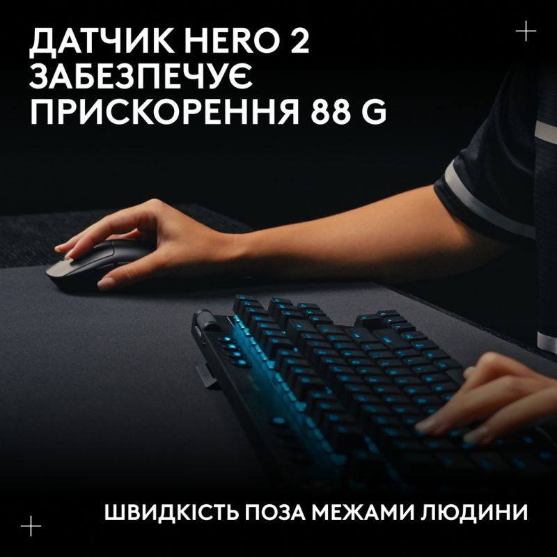 Мышка Logitech G Pro 2 Lightspeed Wireless Magenta (910-007309)