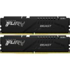 Модуль пам\'яті для комп\'ютера DDR5 32GB (2x16GB) 6000 MHz Fury Beast Black Kingston Fury (ex.HyperX) (KF560C36BBE2K2-32)