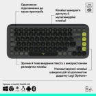 Клавиатура Logitech POP Icon Keys Bluetooth UA Graphite (920-013157)
