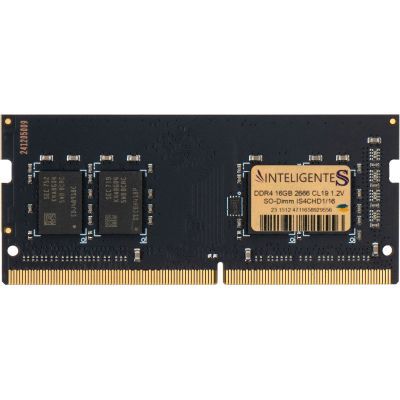 Модуль пам\'яті для ноутбука SoDIMM DDR4 16GB 2666 MHz INTELIGENTES (IS4CHD1/16)