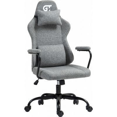 Крісло ігрове GT Racer X-2322 Gray (X-2322 Fabric Gray)