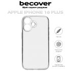 Чехол для мобильного телефона BeCover Apple iPhone 16 Plus Transparancy (712277)