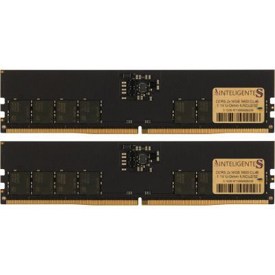 Модуль пам\'яті для комп\'ютера DDR5 32GB (2x16GB) 5600 MHz INTELIGENTES (IU5CIJ2/32)