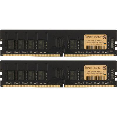 Модуль пам\'яті для комп\'ютера DDR4 32GB (2x16GB) 2666 MHz INTELIGENTES (IU4CHD2/32)