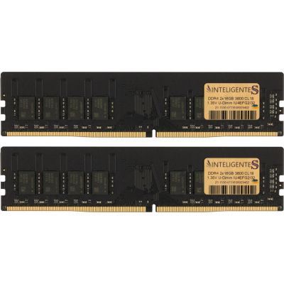 Модуль пам\'яті для комп\'ютера DDR4 32GB (2x16GB) 3600 MHz INTELIGENTES (IU4EFG2/32)