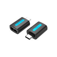 Переходник OTG USB 2.0 AF to USB-C Vention (CDTB0)