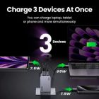 Зарядний пристрій Ugreen 3xUSB 100W (2xUSB-C+USB-A) Gan Nexode Pro X757 (25874)