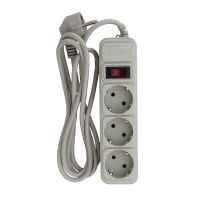 Мережевий фільтр живлення Patron (EXT-PN-SP-1032-GR), 1.8m Grey (EXT-PN-SP-1032-GR)
