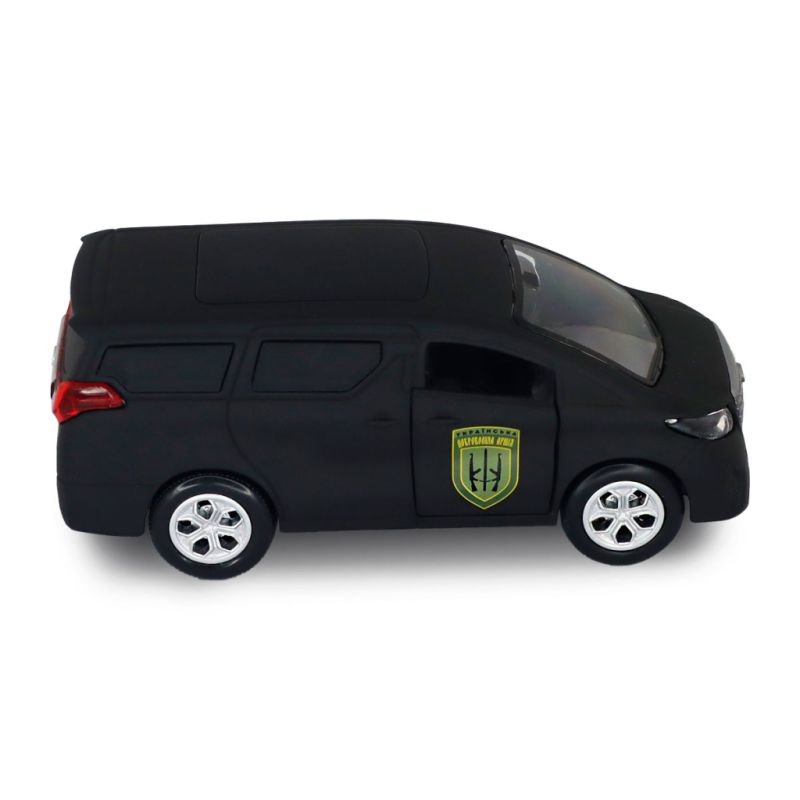 Масштабная модель автомобиля TechnoDrive серии Шевроны Героев - Toyota Alphard - УДА (KM6011UD)
